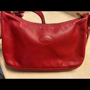 EUC Longchamp Red Crossbody